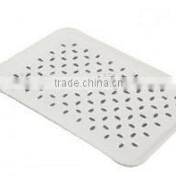 China wholesale plastic double non slip serving tray