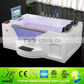 HS-B289A antique bathtub/acrylic transparent bathtub/bath supplier