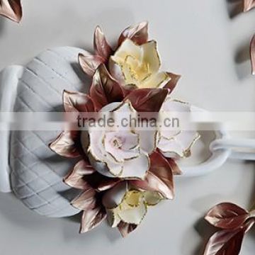 2015 Brilliant Modern Floral Wallpaper house decoration painting