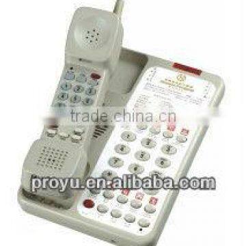 Proyu's 2.4GHz digital wireless telephone hotel phone PY-8001+10 with Calling Divert