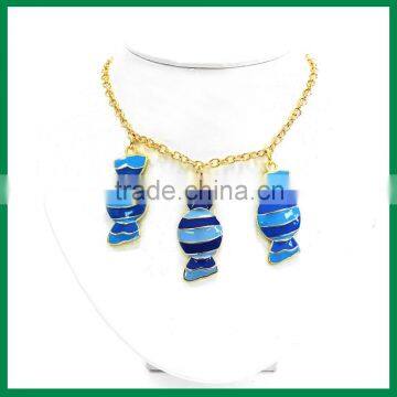 Poly Paint Color Sweet Charms Necklace photo-2