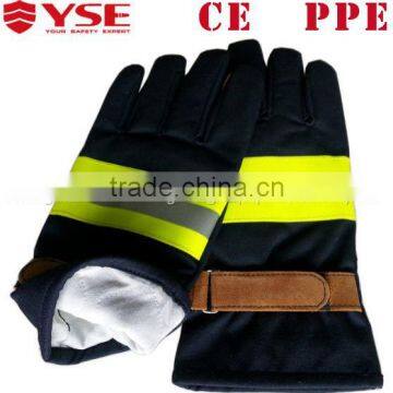 Aramid CE approved industrial Fire fighting gloves