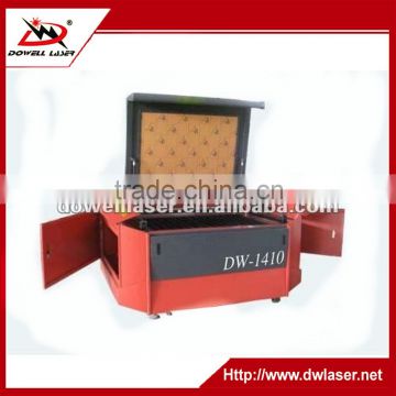 Fast speed Dowell 60w 80w 100w 150w 1410 CO2 wood textile engraving machine /non-metal laser cutter in stock