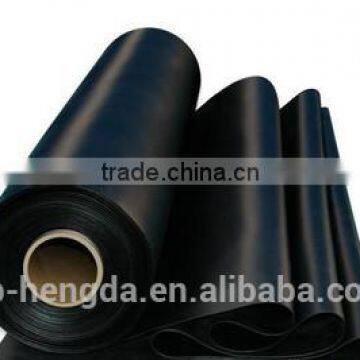 china thin black rubber mat manufacture