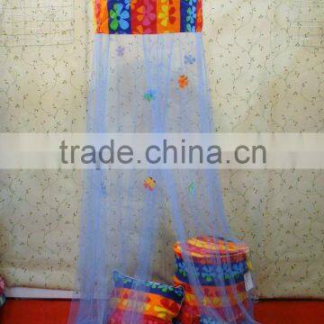 Colorful flowers mosquito net set / Kids Mosquito net