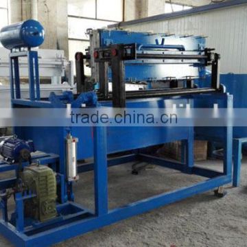 500-1200 pcs per hour Nature Sun Drying Waste Paper Egg Tray Machine for Sale