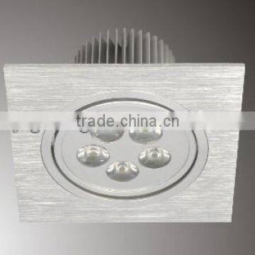Lower Price High Power High Quality 5w Led Square Ceiling Light
