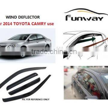 Door Visor Window Visor Wind deflector for 2014 TOYOTA CAMRY