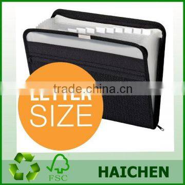 13 layers Fabric Expanding Zip File, Letter Size,