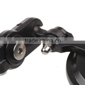 Soto Racing - Motorcycle Adjustable CNC Aluminum Rearview Mirror Handle Bar End Black Side Mirror Quality Choice photo-3