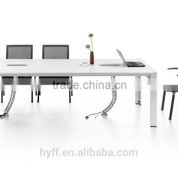 superior quality glass latest computer table design HYD-331