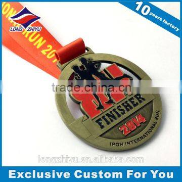 Design Your Own Enamel Antique Medal for Friendly Match photo-4