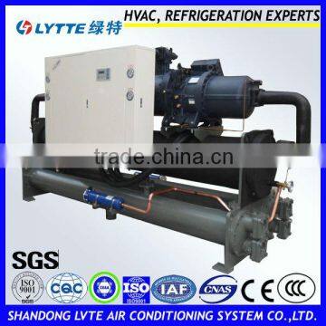 Large Capacity Refrigerating Industrial Chiller Screw Type Water Cooled Water Chiller