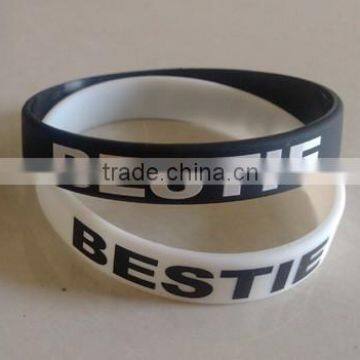 Cheap Free Give Away Gift Printed Silicone Wristband