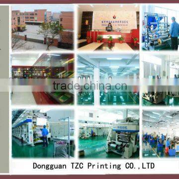 tzc printing factory/packaging film manufacturer/ packaging bag factory