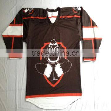 2014 new design camo hockey jersey ice hockey wear