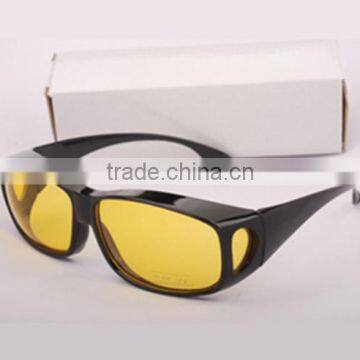 Солнечные очки Sun glass HD Vison черного или желтого цвета для женщин с поляризацией