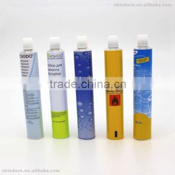 Metal packaging tube 22mm aluminium tube for glue