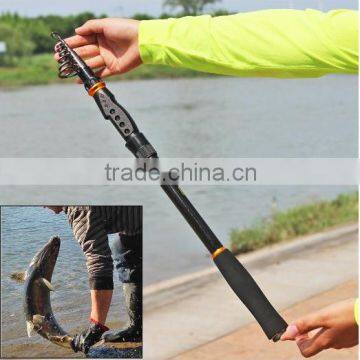 Spinning Telescopic Fishing Rod Graphite Carbon Fiber Travel Portable Super Hard Fishing Pole for Boat Saltwater and Freshwater photo-5