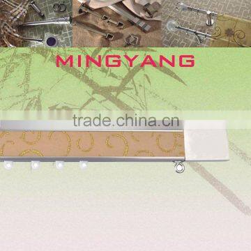 Window curtain track