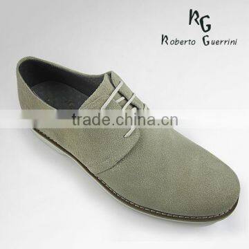 2014 China supplier suede leather casual shoes