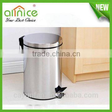 Stainless steel pedal dustbin