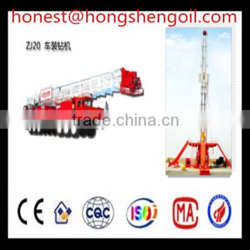 2014 oil well drilling hot sale truck-mounted drilling rig for sale