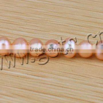 Round Cultured Freshwater Pearl Beads, natural, more colors for choice, Grade A, 7-8mm, Hole:Approx 0.8mm, Length:15 Inch, Sold