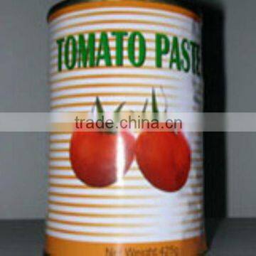 canned tomato paste supply 28-30%,low price