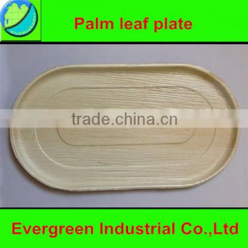 55'' x 30''palm leaf oval big tray