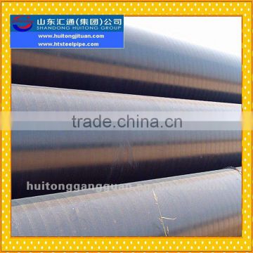 Chinese Standard GB Q235B/Q345B Large Diameter Thick Wall ERW PE Steel Pipe