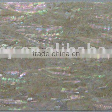 Korea white abalone shell paper /shell laminate/shell sheet