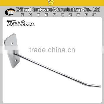 Chrome plating metal hooks with nail metal wall hanging hooks