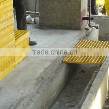 Professional yellow trench cover FRP grating(Guangzhou factory)