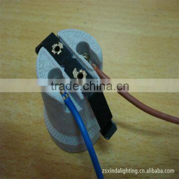 XINDA Factory Sell F519 Ceramic Socket Pass CE Certification E27 Lamp Holder photo-4