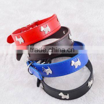 2015 Value PU Pet Collars Metal Dog Decorate Collar Pet Accessories