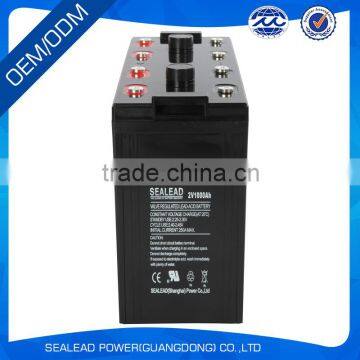 for wind solar hybrid power system 2V 1000Ah SMF Battery