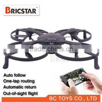 Newest model Ghost-S can a key return and hover rc quadrocopter gps with camera.