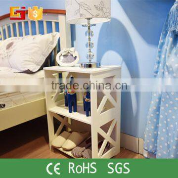 Pop style bedroom decor bedside small folding storage rack