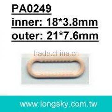 adjustable bra slide, bra ring, bra hook (PA0249/18mm inner)