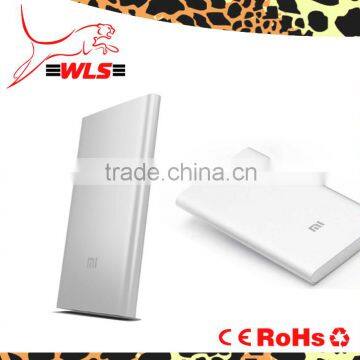 Hot Sales Super Slim MI Power Bank 5000mAh External Battery Pack Xiaomi For All Mobile Phones