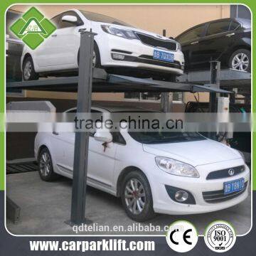 Mechanical Automatic Car Parking System FOUR-POST FOUR-WHEEL ALIGNMENT CAR LIFT