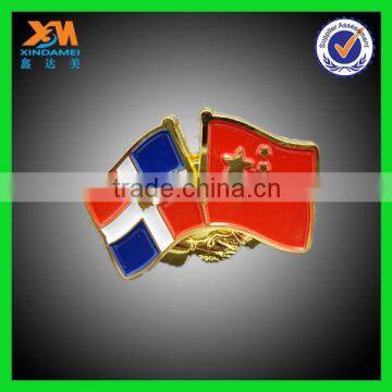 Hight quality country friendship flag custom lapel pins