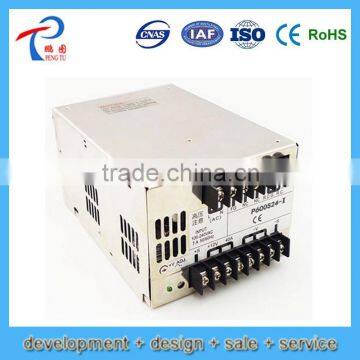 PF500-600 series hot sale Switching power supply with PFC function 500-600w output 12vdc, 24vdc, 48vdc