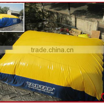 inflatable big air bag for stunts