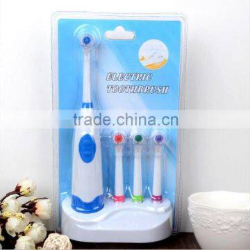 Family Pack Electric Roating Type Toothbrush With 4 Colors Extral Heads photo-4