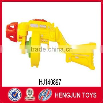 2015 Wholesale cheap funny ABS Plastic Electric soft projectile gun toy for Kids