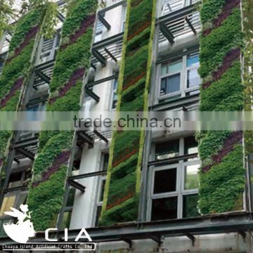 Vertical garden decoration plant wall , hottest artificial landscape grass wall