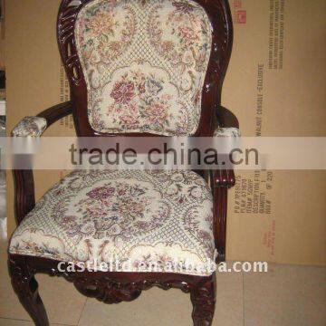 Fabric accent chair lounge room accent furniture upholstered