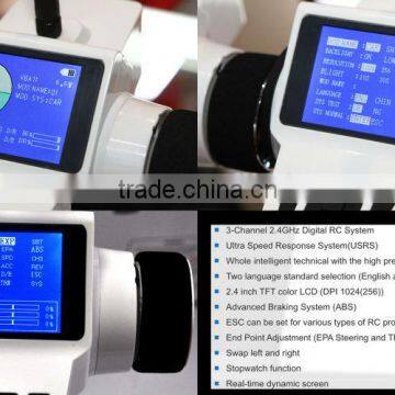 Chinese OEM 2.4G 3ch long range transmitter lcd controller